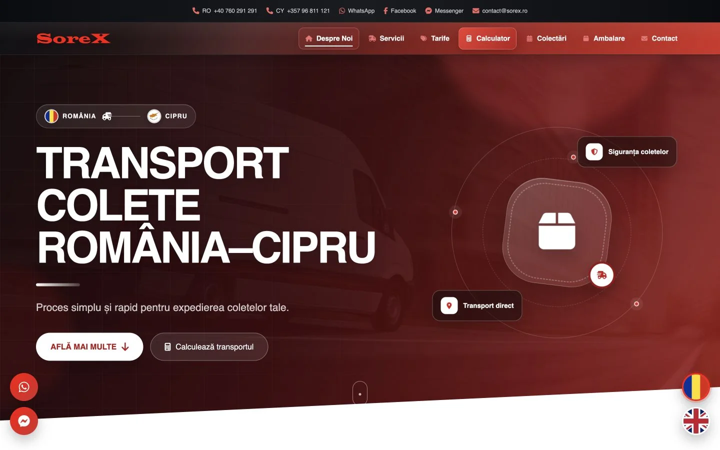 Sorex — previzualizare proiect